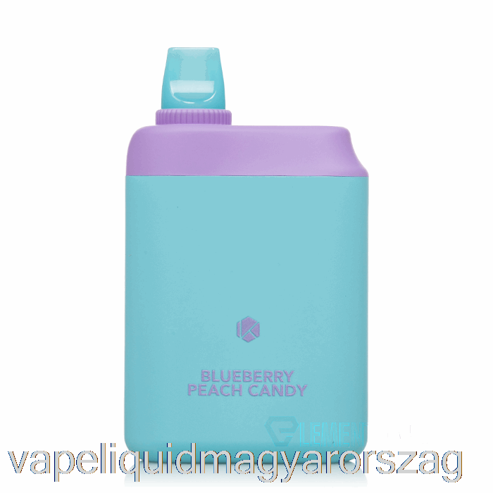 Kadobar X Pk Brands Pk5000 Eldobható áfonya őszibarack Cukorka Vape Toll